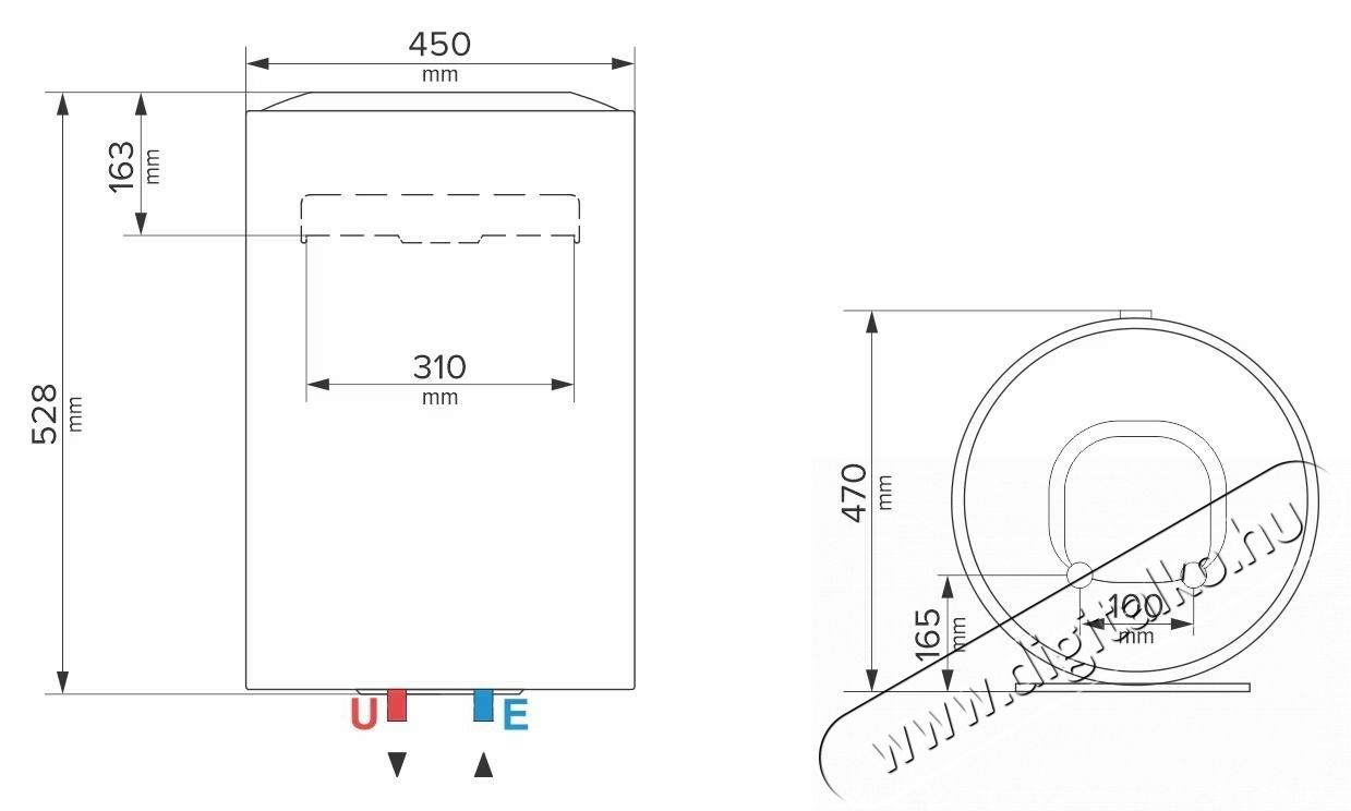 Ariston Lydos Plus Elektromos v&iacute;zmeleg&iacute;tő, 50 l, 1800 W, heti programoz&aacute;s H&aacute;ztart&aacute;s / Otthon / K&uuml;lt&eacute;r - V&iacute;zmeleg&iacute;tő / bojler / t&aacute;rol&oacute; - Bojler / melegv&iacute;z t&aacute;rol&oacute; - 534229