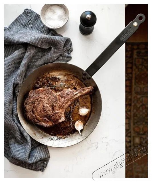 De Buyer Mineral B Element vas steak serpenyő 24 cm DB561624 &Uacute;jdons&aacute;gok - &Uacute;j term&eacute;kek - 515302