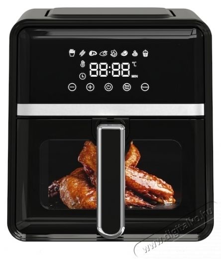 Nobeltek NAF1400B forr&oacute;levegős fritőz, maxim&aacute;lis teljes&iacute;tm&eacute;ny 1400 W 5 literes űrtartalom fekete Konyhai term&eacute;kek - Konyhai kisg&eacute;p (s&uuml;t&eacute;s / főz&eacute;s / hűt&eacute;s / &eacute;telk&eacute;sz&iacute;t&eacute;s) - L&eacute;gkever&eacute;ses főzőg&eacute;p / elektromos kukta / multifunkci&oacute;s s&uuml;tő - 534581