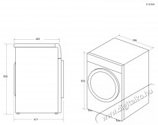Hoover ND4 H7A2TCBEX-S H-DRY 500 SLIM H&aacute;ztart&aacute;s / Otthon / K&uuml;lt&eacute;r - Mos&oacute;g&eacute;p / sz&aacute;r&iacute;t&oacute;g&eacute;p - Sz&aacute;r&iacute;t&oacute;g&eacute;p - 504497