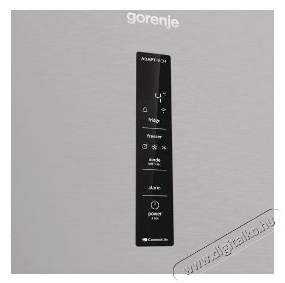 Gorenje NRB620C61X4WFE Konyhai term&eacute;kek - Hűtő, fagyaszt&oacute; (szabadon&aacute;ll&oacute;) - Alulfagyaszt&oacute;s kombin&aacute;lt hűtő - 515445