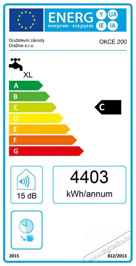 DRAZICE OKCE 200 H&aacute;ztart&aacute;s / Otthon / K&uuml;lt&eacute;r - V&iacute;zmeleg&iacute;tő / bojler / t&aacute;rol&oacute; - Bojler / melegv&iacute;z t&aacute;rol&oacute; - 515326
