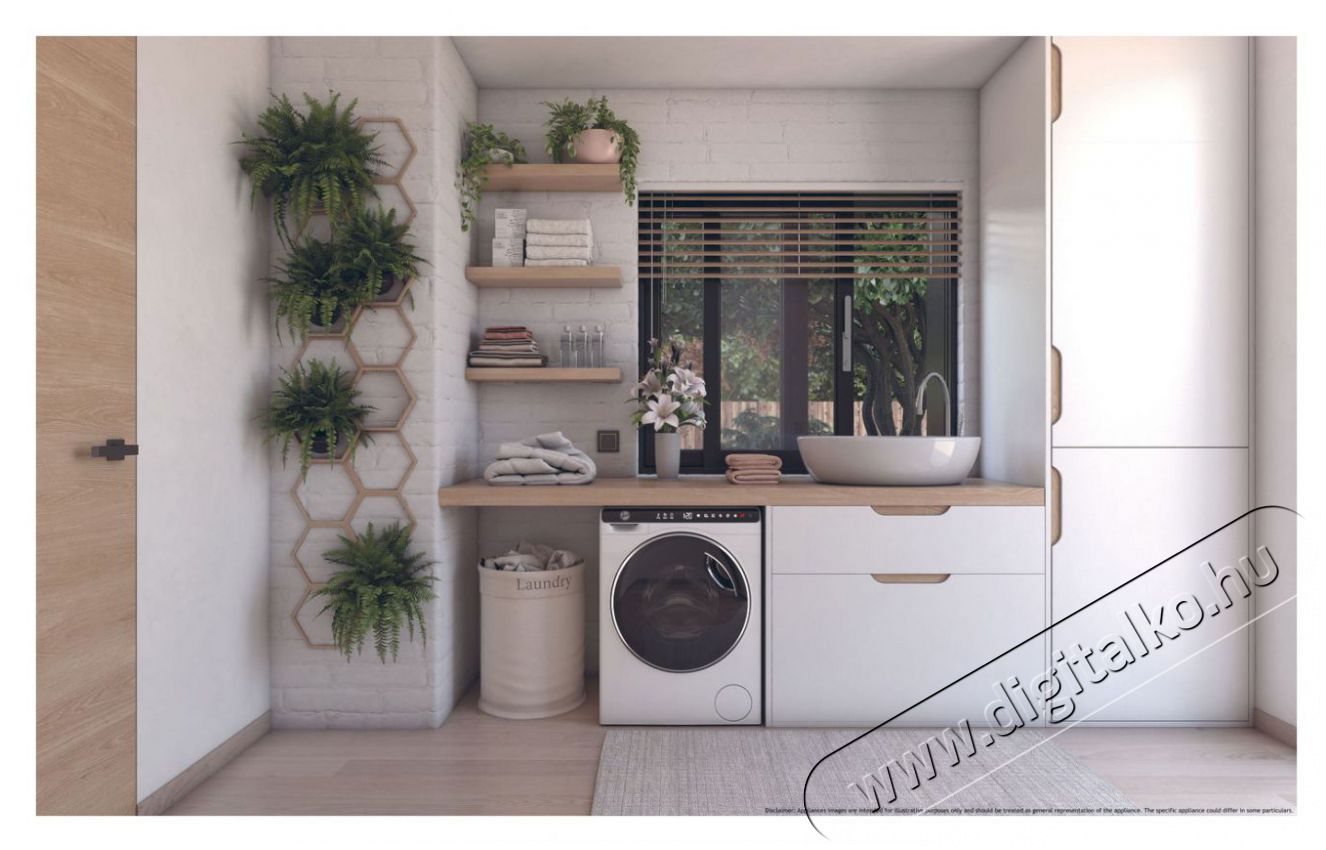 Hoover OW50-BP12307-S H&aacute;ztart&aacute;s / Otthon / K&uuml;lt&eacute;r - Mos&oacute;g&eacute;p / sz&aacute;r&iacute;t&oacute;g&eacute;p - El&ouml;lt&ouml;ltős keskeny (45cm-ig) mos&oacute;g&eacute;p - 515541