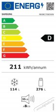 SAMSUNG RB38C705DWW/EF Konyhai term&eacute;kek - Hűtő, fagyaszt&oacute; (szabadon&aacute;ll&oacute;) - Alulfagyaszt&oacute;s kombin&aacute;lt hűtő - 515782