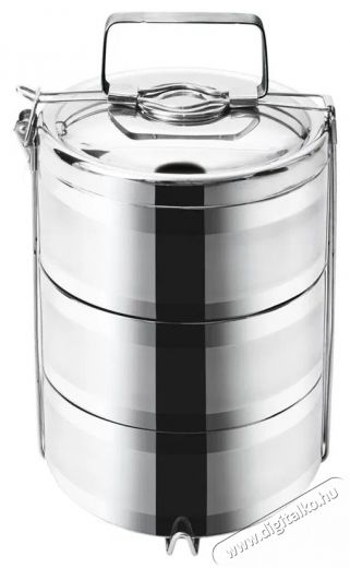 Orion Rozsdamentes ac&eacute;l thermo &eacute;telhord&oacute;, h&aacute;romr&eacute;szes, 16 cm Konyhai term&eacute;kek - Ed&eacute;ny - &Eacute;telt&aacute;rol&oacute; - 515720