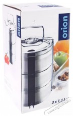 Orion Rozsdamentes ac&eacute;l thermo &eacute;telhord&oacute;, h&aacute;romr&eacute;szes, 16 cm Konyhai term&eacute;kek - Ed&eacute;ny - &Eacute;telt&aacute;rol&oacute; - 515720