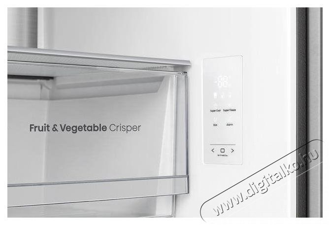 Hisense RQ5P470SAIE Konyhai term&eacute;kek - Hűtő, fagyaszt&oacute; (szabadon&aacute;ll&oacute;) - Alulfagyaszt&oacute;s kombin&aacute;lt hűtő - 515523