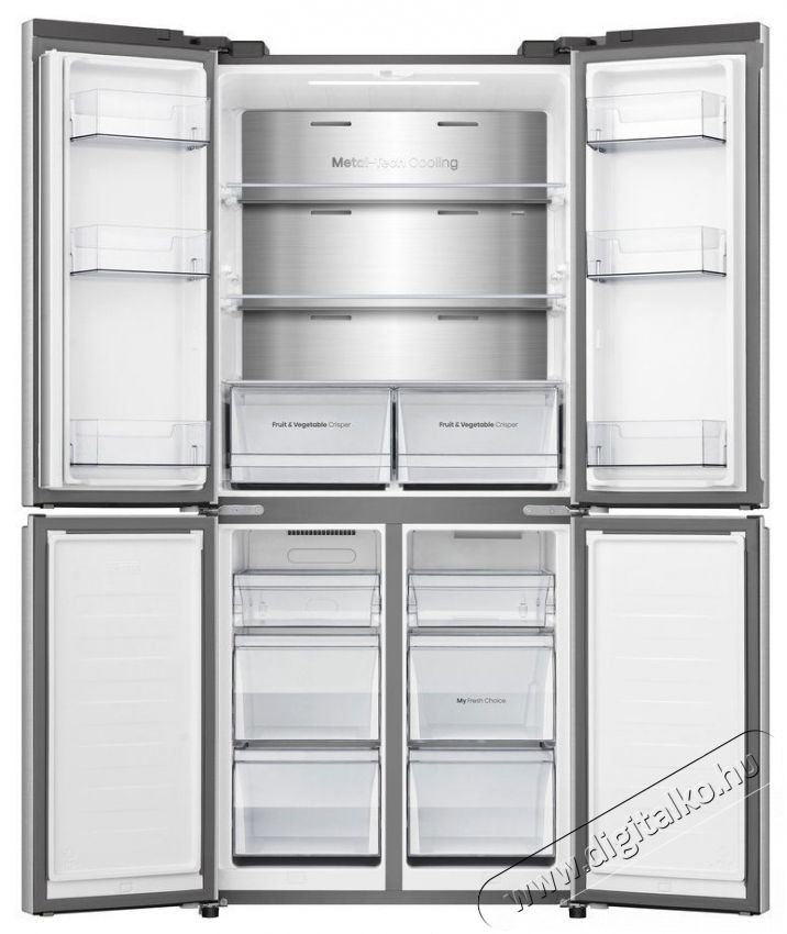 Hisense RQ5P470AID Konyhai term&eacute;kek - Hűtő, fagyaszt&oacute; (szabadon&aacute;ll&oacute;) - Amerikai t&iacute;pus&uacute; Side By Side hűtő - 515524