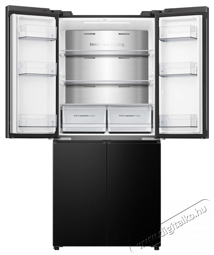 Hisense RQ5P470SAFE Konyhai term&eacute;kek - Hűtő, fagyaszt&oacute; (szabadon&aacute;ll&oacute;) - Amerikai t&iacute;pus&uacute; Side By Side hűtő - 515525