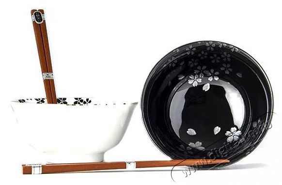 Made In Japan Silver Sakura T&aacute;lk&eacute;szlet p&aacute;lcik&aacute;kkal, 400 ml, 2 db Konyhai term&eacute;kek - Ed&eacute;ny - Ed&eacute;ny k&eacute;szlet - 515592