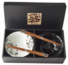 Made In Japan Silver Sakura T&aacute;lk&eacute;szlet p&aacute;lcik&aacute;kkal, 400 ml, 2 db Konyhai term&eacute;kek - Ed&eacute;ny - Ed&eacute;ny k&eacute;szlet - 515592