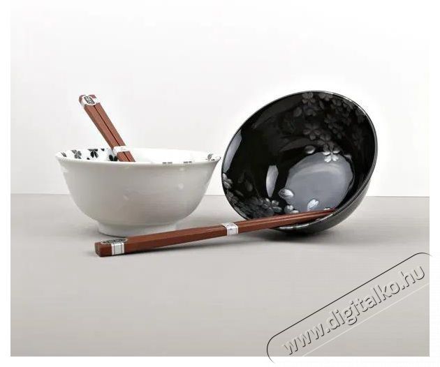 Made In Japan Silver Sakura T&aacute;lk&eacute;szlet p&aacute;lcik&aacute;kkal, 400 ml, 2 db Konyhai term&eacute;kek - Ed&eacute;ny - Ed&eacute;ny k&eacute;szlet - 515592