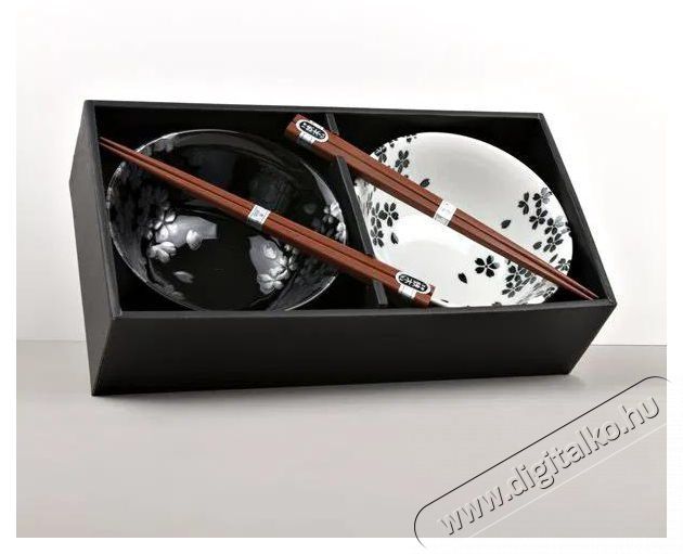 Made In Japan Silver Sakura T&aacute;lk&eacute;szlet p&aacute;lcik&aacute;kkal, 400 ml, 2 db Konyhai term&eacute;kek - Ed&eacute;ny - Ed&eacute;ny k&eacute;szlet - 515592