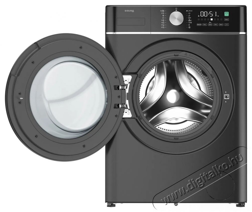 Siguro Steam Pro F102DS H&aacute;ztart&aacute;s / Otthon / K&uuml;lt&eacute;r - Mos&oacute;g&eacute;p / sz&aacute;r&iacute;t&oacute;g&eacute;p - El&ouml;lt&ouml;ltős norm&aacute;l (60cm-ig) mos&oacute;g&eacute;p - 515803