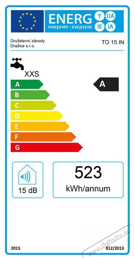 DRAZICE TO 15 IN H&aacute;ztart&aacute;s / Otthon / K&uuml;lt&eacute;r - V&iacute;zmeleg&iacute;tő / bojler / t&aacute;rol&oacute; - Bojler / melegv&iacute;z t&aacute;rol&oacute; - 515320