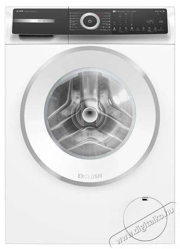 Bosch WGH256A0BY Serie 6 H&aacute;ztart&aacute;s / Otthon / K&uuml;lt&eacute;r - Mos&oacute;g&eacute;p / sz&aacute;r&iacute;t&oacute;g&eacute;p - El&ouml;lt&ouml;ltős norm&aacute;l (60cm-ig) mos&oacute;g&eacute;p - 515219