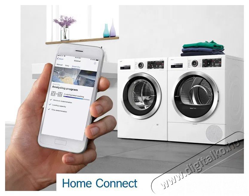 Bosch WGH256A0BY Serie 6 H&aacute;ztart&aacute;s / Otthon / K&uuml;lt&eacute;r - Mos&oacute;g&eacute;p / sz&aacute;r&iacute;t&oacute;g&eacute;p - El&ouml;lt&ouml;ltős norm&aacute;l (60cm-ig) mos&oacute;g&eacute;p - 515219