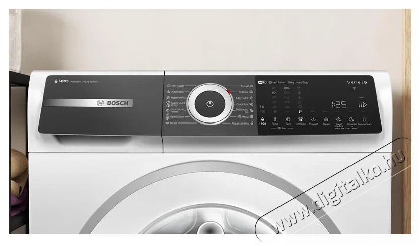 Bosch WGH256A0BY Serie 6 H&aacute;ztart&aacute;s / Otthon / K&uuml;lt&eacute;r - Mos&oacute;g&eacute;p / sz&aacute;r&iacute;t&oacute;g&eacute;p - El&ouml;lt&ouml;ltős norm&aacute;l (60cm-ig) mos&oacute;g&eacute;p - 515219