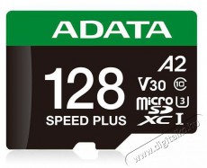 Adata MicroSDXC 128GB Speed Plus + SD adapter - Memória kártya / Pendrive - MicroSD / MicroSDHC kártya - 523536