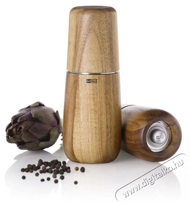 AdHoc borshoz vagy s&oacute;hoz, Yono, CeraCut, ak&aacute;cfa 18 cm, nat&uacute;r Konyhai term&eacute;kek - Konyhai eszk&ouml;z - S&oacute; &eacute;s bors &ouml;rlő - 526742