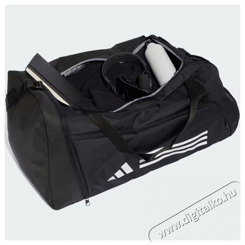 Adidas Essentials 3-Stripes nagy sportt&aacute;ska, fekete H&aacute;ztart&aacute;s / Otthon / K&uuml;lt&eacute;r - J&aacute;t&eacute;k / Sport - Kieg&eacute;sz&iacute;tő - 535910