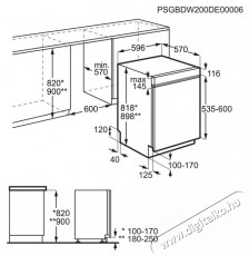 AEG FEE53610ZM be&eacute;p&iacute;thető mosogat&oacute;g&eacute;p Konyhai term&eacute;kek - Mosogat&oacute;g&eacute;p - Norm&aacute;l (60cm) be&eacute;p&iacute;thető mosogat&oacute;g&eacute;p - 373691