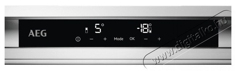 AEG SCE819E5TS be&eacute;p&iacute;thető alulfagyaszt&oacute;s hűtőszekr&eacute;ny Konyhai term&eacute;kek - Hűtő, fagyaszt&oacute; (be&eacute;p&iacute;thető) - Alulfagyaszt&oacute;s kombin&aacute;lt hűtő - 373708