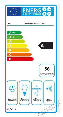 AEG DPE5660M Be&eacute;p&iacute;thető p&aacute;raelsz&iacute;v&oacute; Konyhai term&eacute;kek - P&aacute;raelsz&iacute;v&oacute; - Be&eacute;p&iacute;thető / kih&uacute;zhat&oacute; - 382776