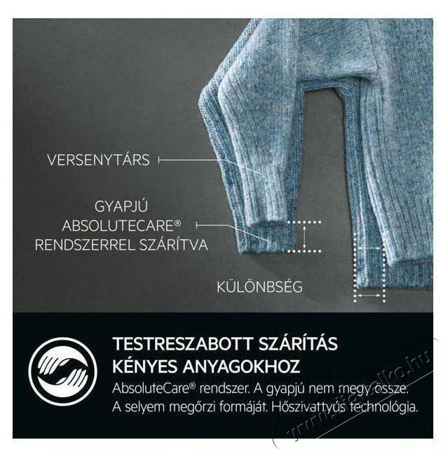 AEG TR819P4E ruhasz&aacute;r&iacute;t&oacute; Szabadon&aacute;ll&oacute; Elől bet&ouml;ltős 9 kg A++ Feh&eacute;r H&aacute;ztart&aacute;s / Otthon / K&uuml;lt&eacute;r - Mos&oacute;g&eacute;p / sz&aacute;r&iacute;t&oacute;g&eacute;p - Sz&aacute;r&iacute;t&oacute;g&eacute;p - 494851