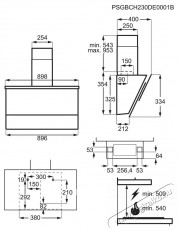 AEG 6000 Hob2Hood DVE5962HB Konyhai term&eacute;kek - P&aacute;raelsz&iacute;v&oacute; - K&uuml;rtős - 504274