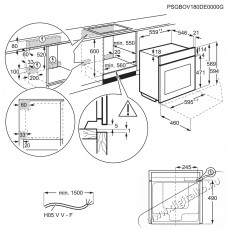 AEG 5000 SurroundCook SteamBake OA5PB531AB Konyhai term&eacute;kek - S&uuml;tő-főzőlap, tűzhely (be&eacute;p&iacute;thető) - S&uuml;tő (be&eacute;p&iacute;thető) - 505577