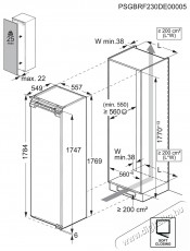 AEG 7000 No Frost TB7NA181EC Konyhai term&eacute;kek - Hűtő, fagyaszt&oacute; (be&eacute;p&iacute;thető) - Fagyaszt&oacute;szekr&eacute;ny - 505565