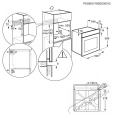 AEG TU5PB431SB Konyhai term&eacute;kek - S&uuml;tő-főzőlap, tűzhely (be&eacute;p&iacute;thető) - S&uuml;tő (be&eacute;p&iacute;thető) - 505576
