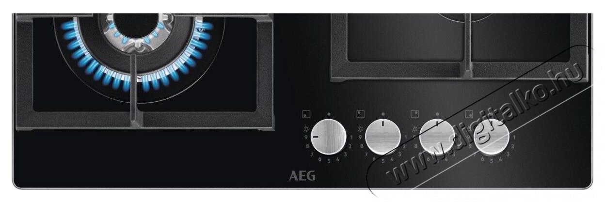 AEG Mastery SpeedBurner HKB64420NB Konyhai term&eacute;kek - S&uuml;tő-főzőlap, tűzhely (be&eacute;p&iacute;thető) - G&aacute;zfőzőlap (be&eacute;p&iacute;thető) - 515074