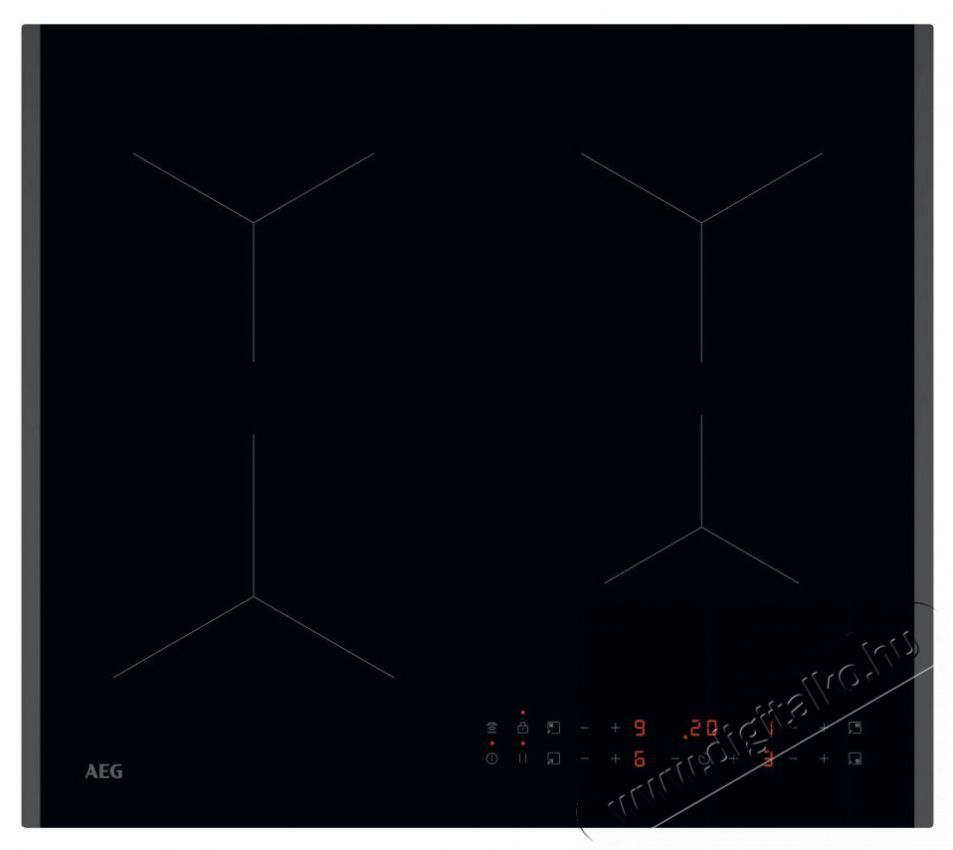 AEG TN64IA00FB Konyhai term&eacute;kek - S&uuml;tő-főzőlap, tűzhely (be&eacute;p&iacute;thető) - Indukci&oacute;s főzőlap (be&eacute;p&iacute;thető) - 515077