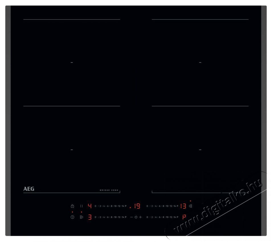 AEG TO64IM00FB Konyhai term&eacute;kek - S&uuml;tő-főzőlap, tűzhely (be&eacute;p&iacute;thető) - Indukci&oacute;s főzőlap (be&eacute;p&iacute;thető) - 515083