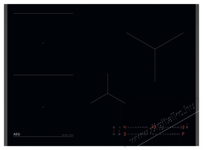 AEG TO74IB00FB Konyhai term&eacute;kek - S&uuml;tő-főzőlap, tűzhely (be&eacute;p&iacute;thető) - Indukci&oacute;s főzőlap (be&eacute;p&iacute;thető) - 515089