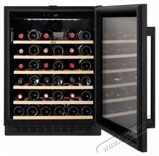 AEG AWUS052B5B Be&eacute;p&iacute;thető borhűtő, 145L, 52 palack, Elektronikus ir&aacute;ny&iacute;t&aacute;s, Fa polcok, Megford&iacute;that&oacute; ajt&oacute;, G energiaoszt&aacute;ly, 82 cm, Fekete Konyhai term&eacute;kek - Hűtő, fagyaszt&oacute; (be&eacute;p&iacute;thető) - Borhűtő - 534073