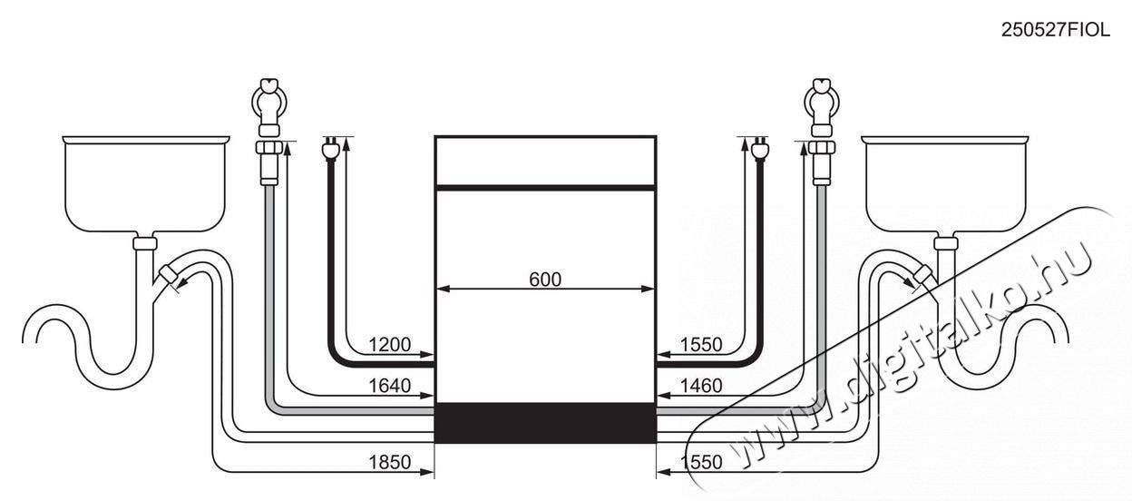 AEG GI8200X5TN Be&eacute;p&iacute;thető mosogat&oacute;g&eacute;p Konyhai term&eacute;kek - Mosogat&oacute;g&eacute;p - Norm&aacute;l (60cm) be&eacute;p&iacute;thető mosogat&oacute;g&eacute;p - 540577