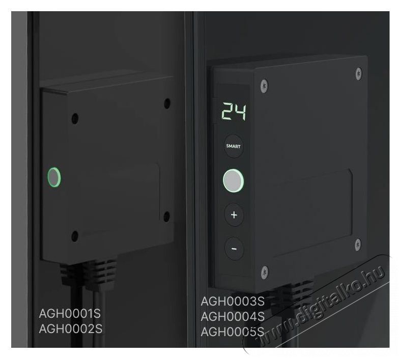 AENO GH3S Infrapanel H&aacute;ztart&aacute;s / Otthon / K&uuml;lt&eacute;r - Fűt&eacute;s - Hősug&aacute;rz&oacute; / fűtőtest - 524030