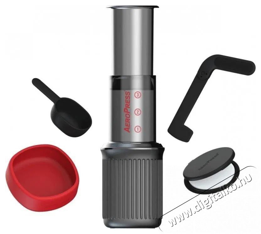 Aeropress GO k&eacute;zi k&aacute;v&eacute;főző, 100 db filter a csomagban Konyhai term&eacute;kek - K&aacute;v&eacute;főző / k&aacute;v&eacute;&ouml;rlő / kieg&eacute;sz&iacute;tő - Filteres k&aacute;v&eacute;főző - 515108