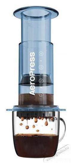 Aeropress Clear Blue Konyhai term&eacute;kek - K&aacute;v&eacute;főző / k&aacute;v&eacute;&ouml;rlő / kieg&eacute;sz&iacute;tő - Pressz&oacute; k&aacute;v&eacute;főző - 524043