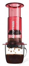 Aeropress Clear Red Konyhai term&eacute;kek - K&aacute;v&eacute;főző / k&aacute;v&eacute;&ouml;rlő / kieg&eacute;sz&iacute;tő - Pressz&oacute; k&aacute;v&eacute;főző - 524037