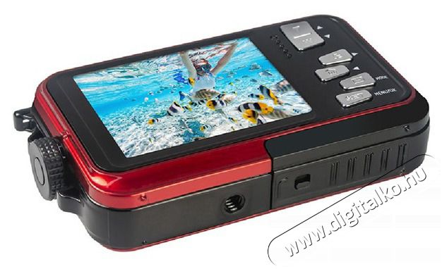 AgfaPhoto Agfa WP8000 kompakt digit&aacute;lis piros f&eacute;nyk&eacute;pezőg&eacute;p F&eacute;nyk&eacute;pezőg&eacute;p / kamera - Kompakt f&eacute;nyk&eacute;pezőg&eacute;p - Norm&aacute;l tud&aacute;s&uacute; kompakt - 466700