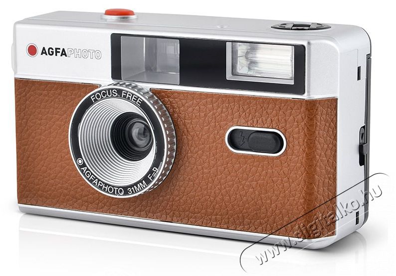 AgfaPhoto T&ouml;bbsz&ouml;r haszn&aacute;lhat&oacute; f&eacute;nyk&eacute;pezőg&eacute;p, 35 mm, barna F&eacute;nyk&eacute;pezőg&eacute;p / kamera - Kompakt f&eacute;nyk&eacute;pezőg&eacute;p - Anal&oacute;g f&eacute;nyk&eacute;pezőg&eacute;p - 520097