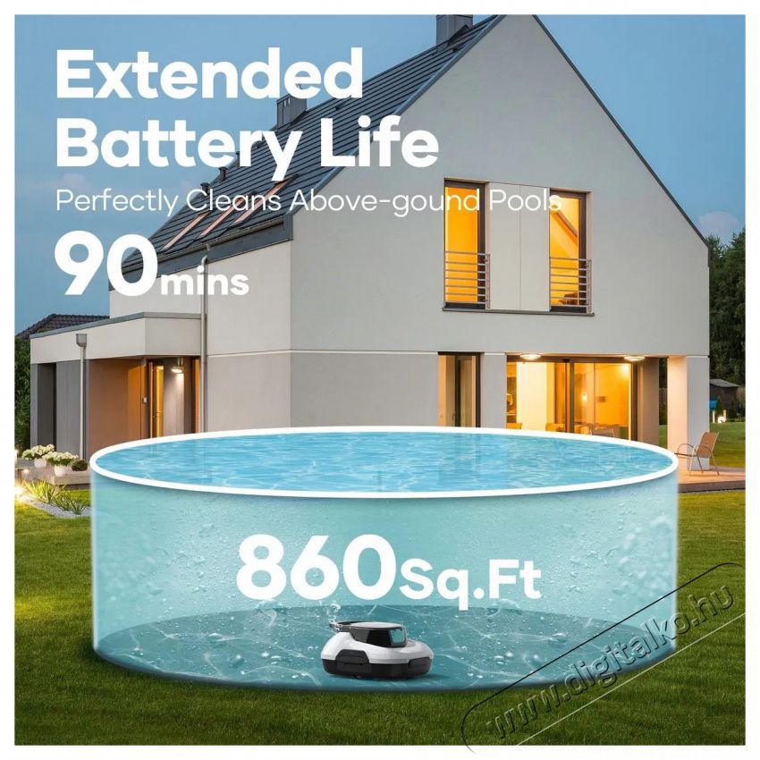 AIPER ScubaSE Black Medence porsz&iacute;v&oacute; H&aacute;ztart&aacute;s / Otthon / K&uuml;lt&eacute;r - Porsz&iacute;v&oacute; / takar&iacute;t&oacute;g&eacute;p - Robotporsz&iacute;v&oacute; - 530298