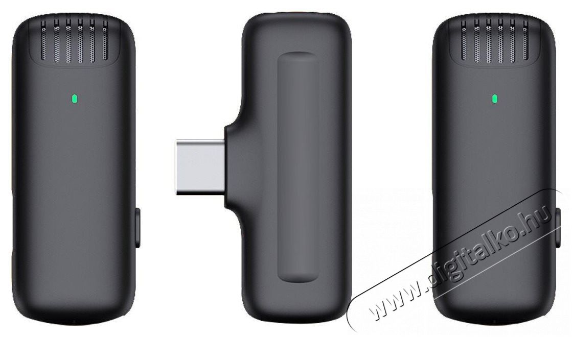 AIQIU M15DC Fot&oacute;-Vide&oacute; kieg&eacute;sz&iacute;tők - Mikrofon - Cs&iacute;ptetős, fej &eacute;s kitűző mikrofon - 524051