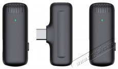 AIQIU M15DC Fot&oacute;-Vide&oacute; kieg&eacute;sz&iacute;tők - Mikrofon - Cs&iacute;ptetős, fej &eacute;s kitűző mikrofon - 524051