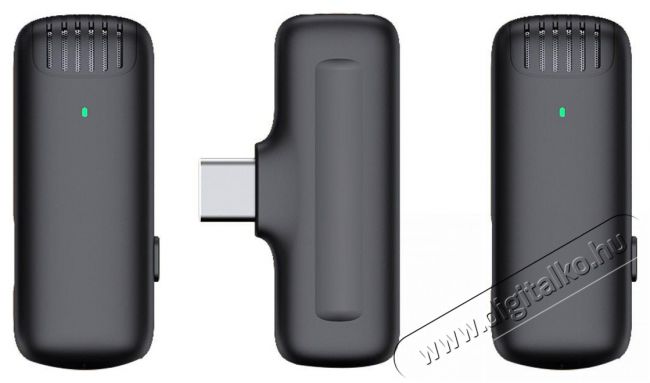 AIQIU M15DC Fot&oacute;-Vide&oacute; kieg&eacute;sz&iacute;tők - Mikrofon - Cs&iacute;ptetős, fej &eacute;s kitűző mikrofon - 524051