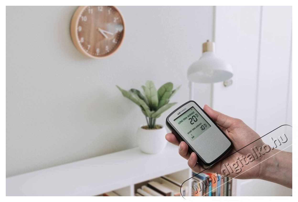 Airthings Corentium Home (224 B/m3) - digit&aacute;lis radon &eacute;rz&eacute;kelő H&aacute;ztart&aacute;s / Otthon / K&uuml;lt&eacute;r - Biztons&aacute;gtechnika - F&uuml;st- &eacute;s sz&eacute;n-monoxid &eacute;rz&eacute;kelő - 519287